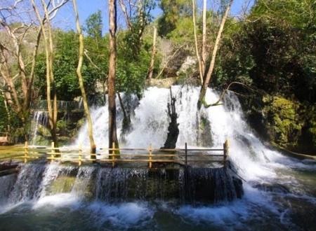 BEITEDDINE - MUSSA CASTLE - BAAKLINE ( SHALLALAT AL ZARKA ) AIN W ZEIN GROTTO